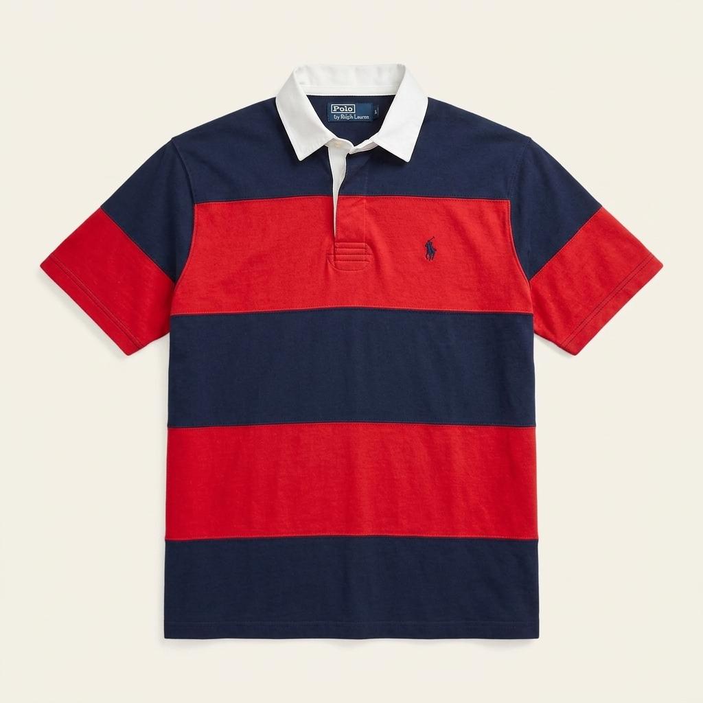 POLO BY RALPH LAUREN 럭비 티셔츠 레드 1