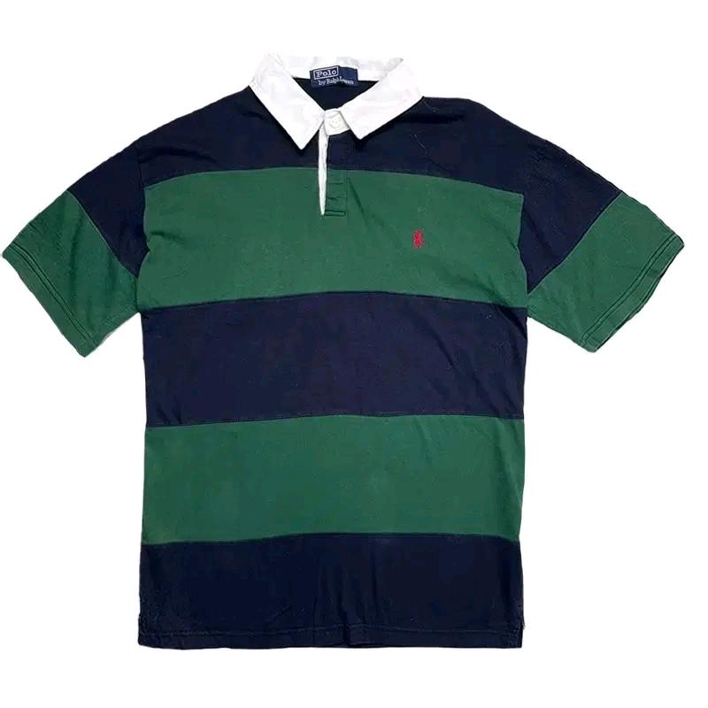 POLO BY RALPH LAUREN 럭비 티셔츠 그린 2