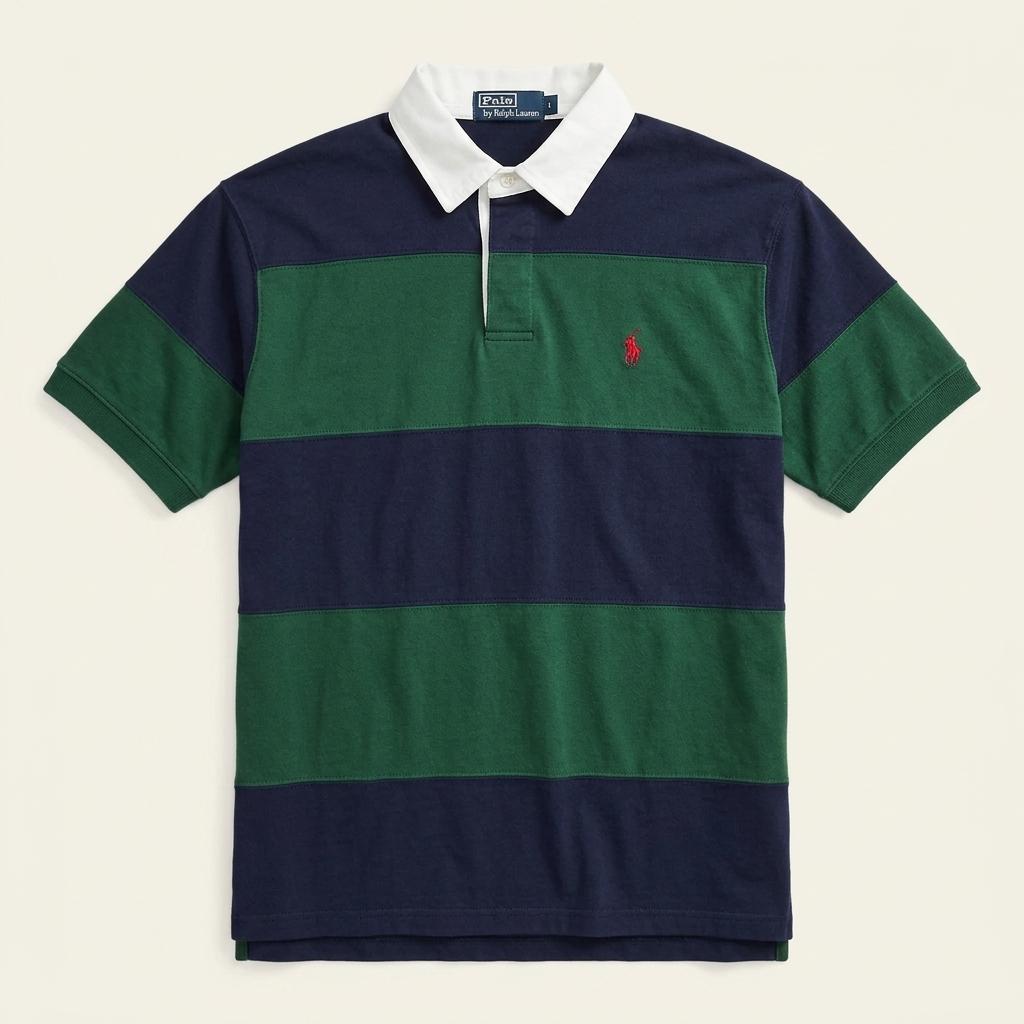 POLO BY RALPH LAUREN 럭비 티셔츠 그린 1