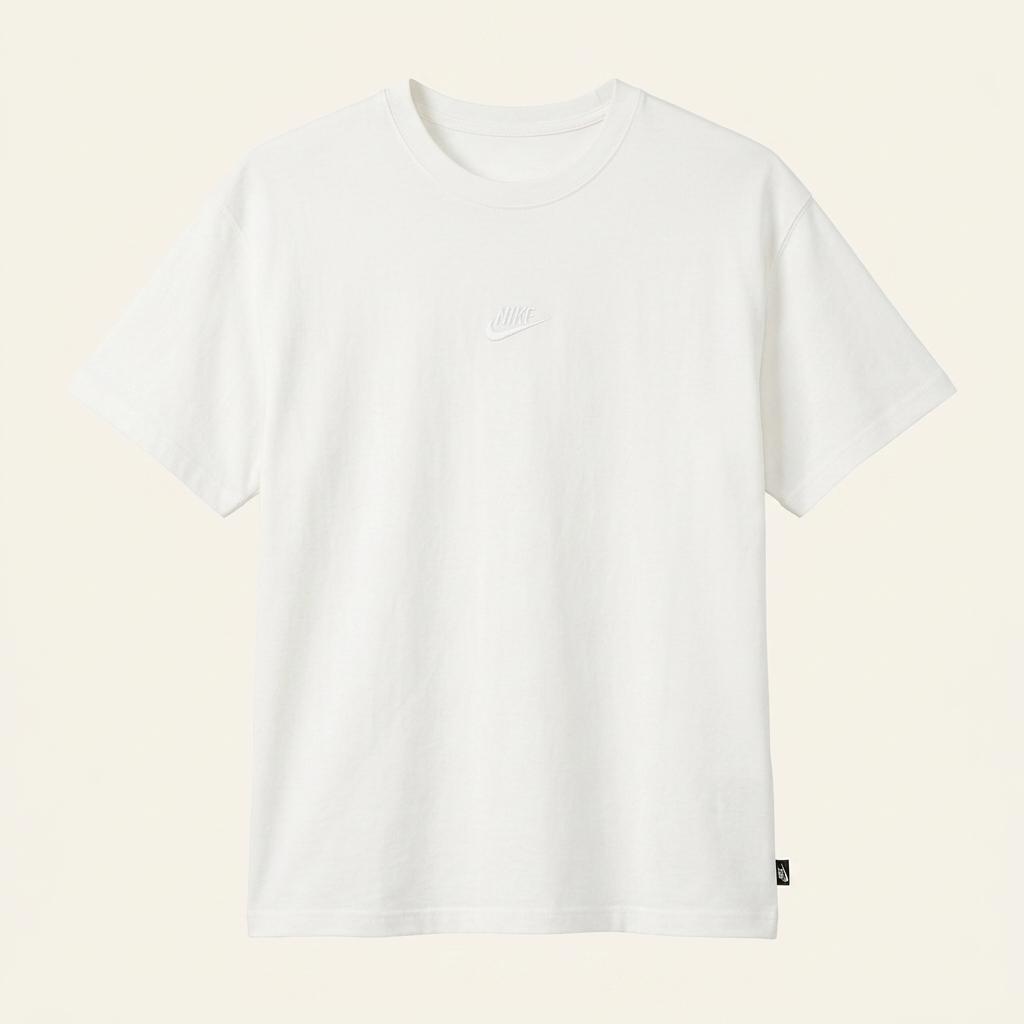 나이키 스포츠웨어 로고 반팔 티셔츠 화이트 1