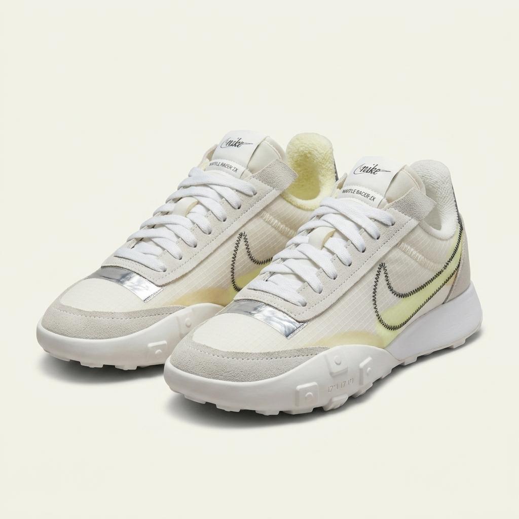 나이키 스니커즈 우먼스 와플레이서 2X DC4467-100 운동화 사이즈250