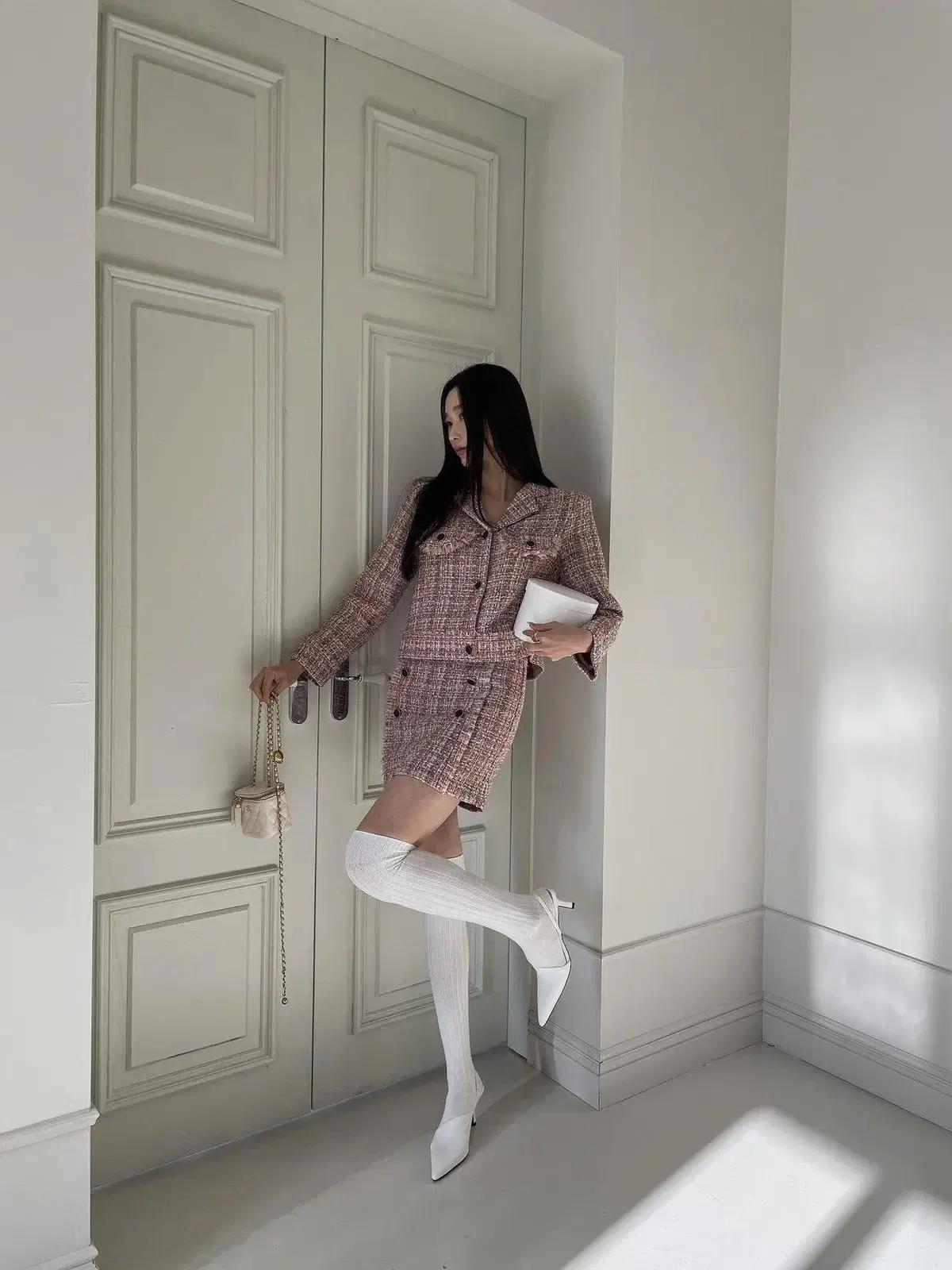 #세일 9411 비대칭 사선 7cm 슬링백 250 화이트-새상품 3
