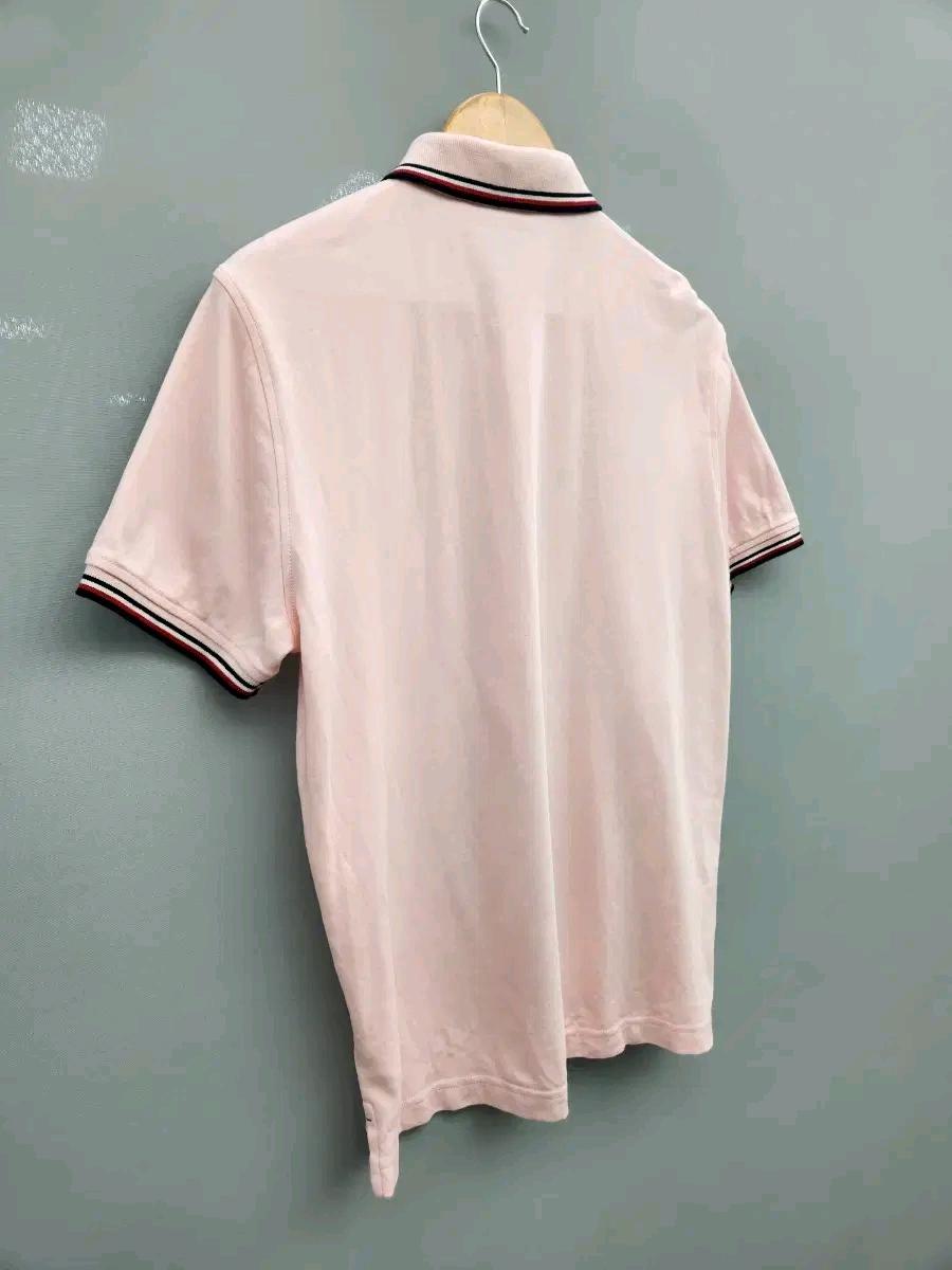 [M/100] 타미힐피거 남성 시그니처 배색 폴로 카라티 (핑크) 7