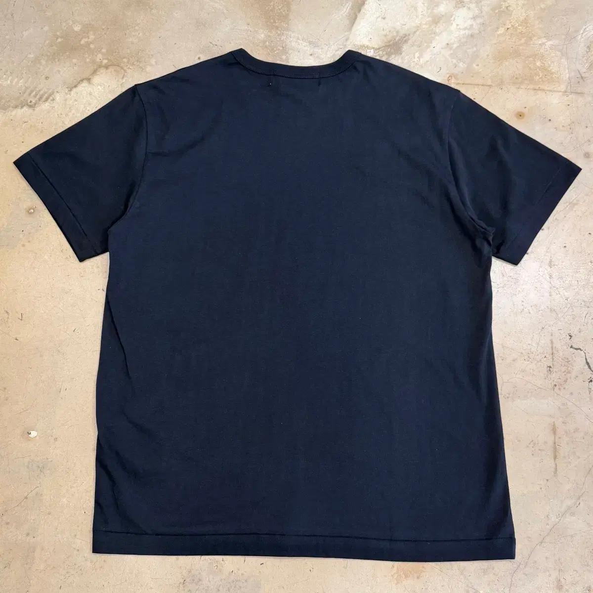 XL 새상품 꼼데가르송 블랙 레드와펜 반팔티 4