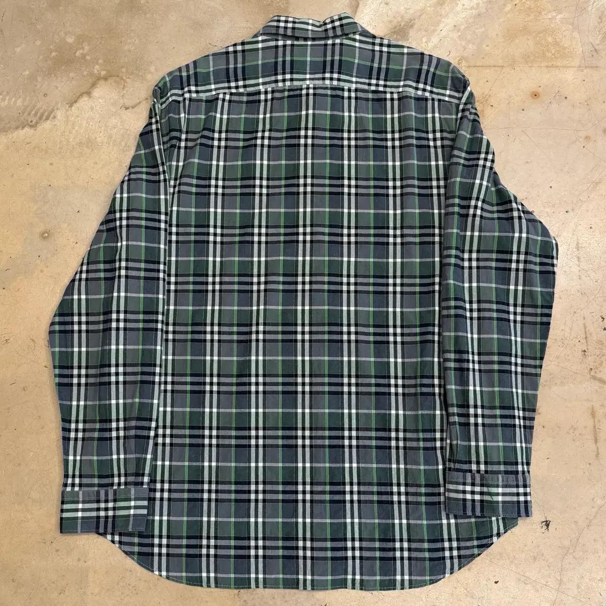 XL 버버리 체크 셔츠 4