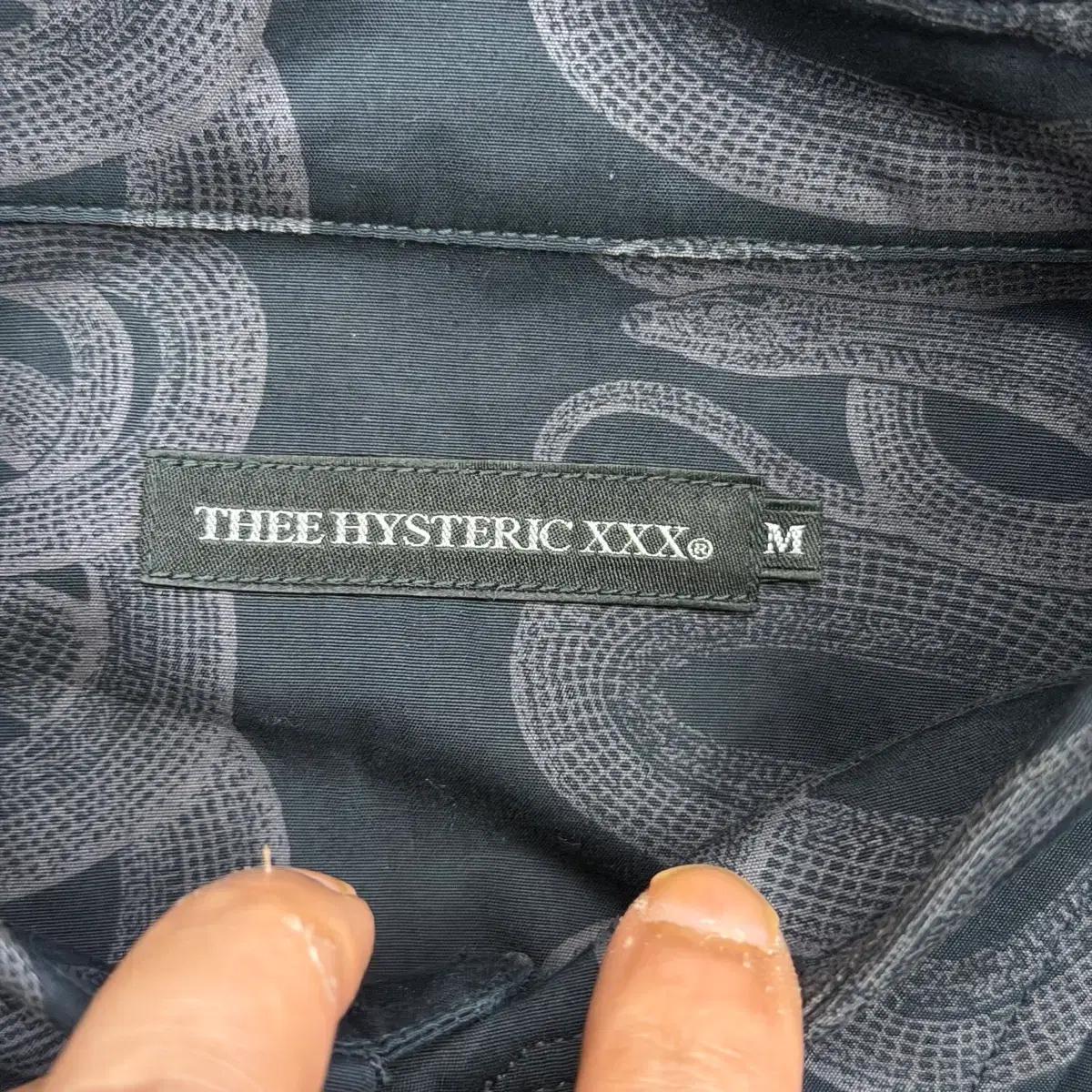M THEE HYSTERIC XXX 히스테릭글래머 스네이크 셔츠  5