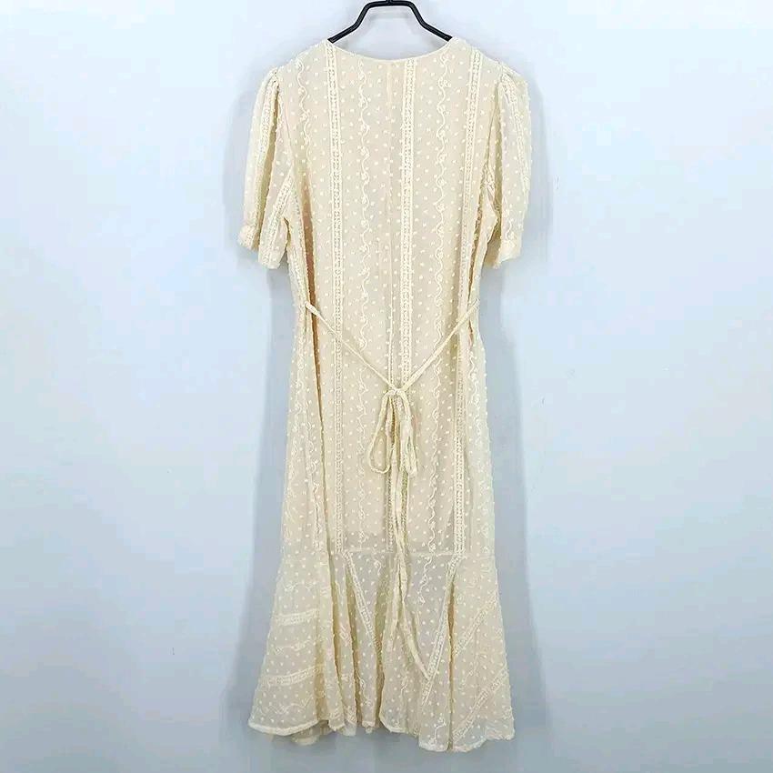 JJ지고트 여성 여름 옆지퍼 반팔원피스 베이지 (HU45403) 3