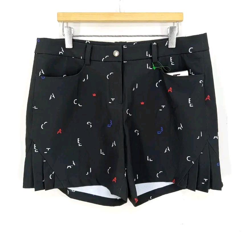 까스텔바작 여성 여름 폴리스판 얇은 숏팬츠 블랙 (HU45431) 2