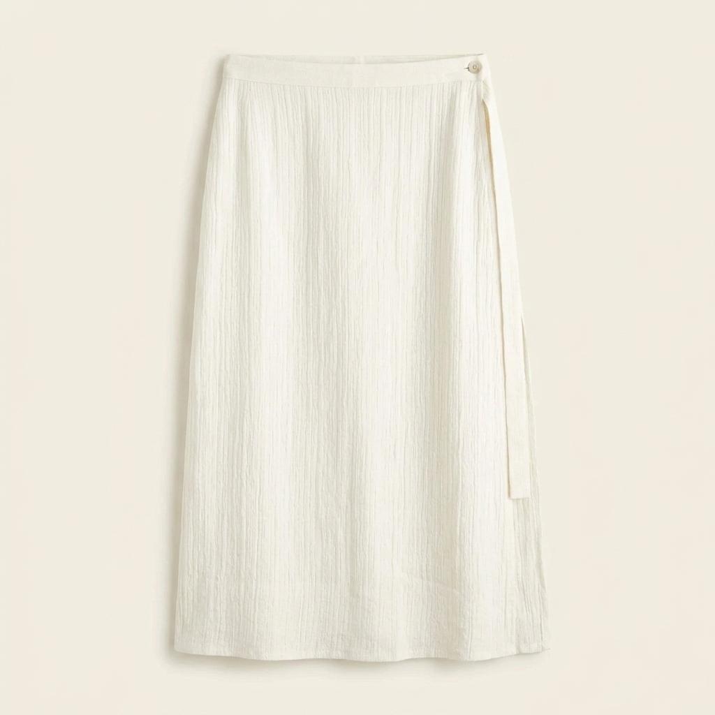 에잇세컨즈 아이보리 레이어드 스커트 1