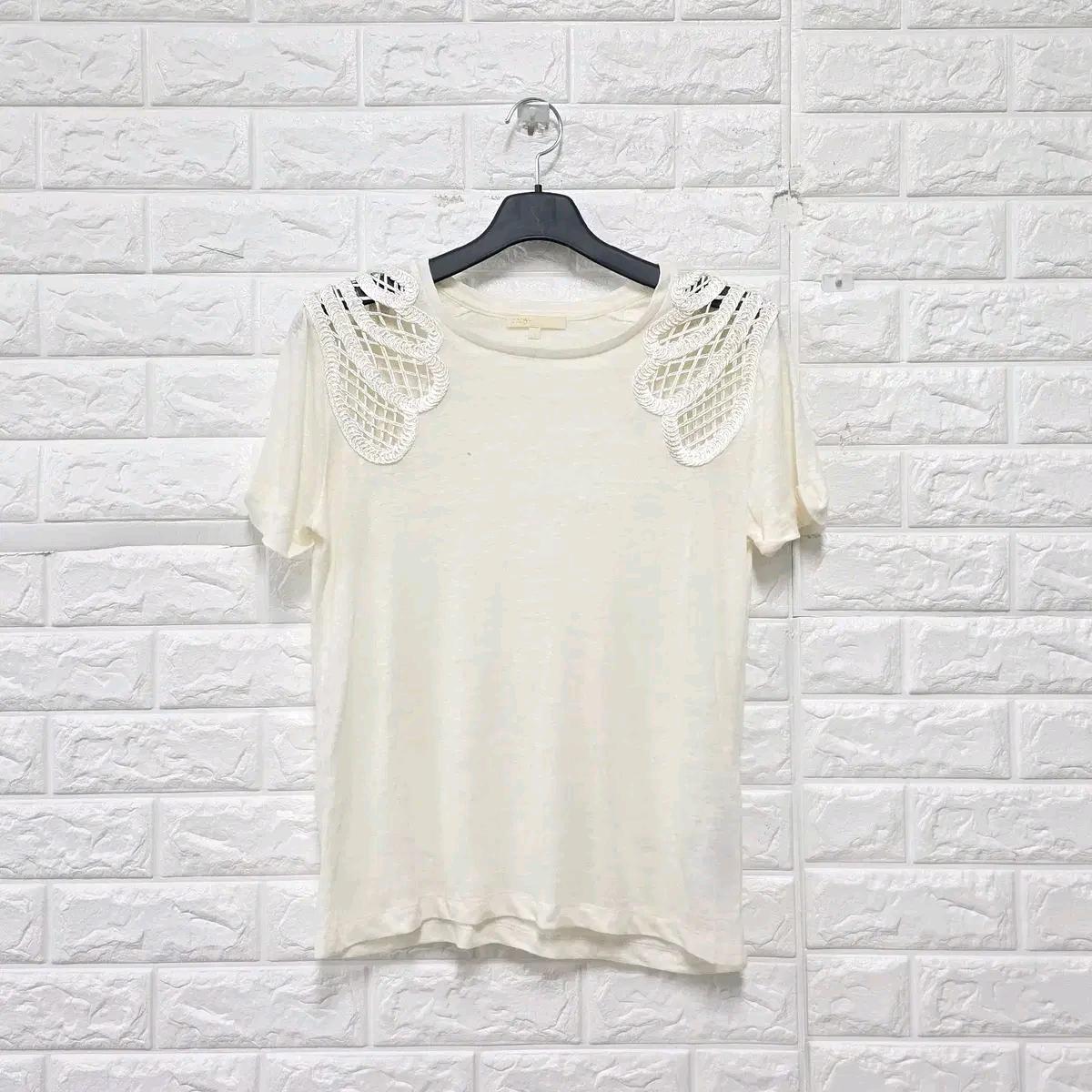 L 마쥬 아이보리 블라우스 E24 2