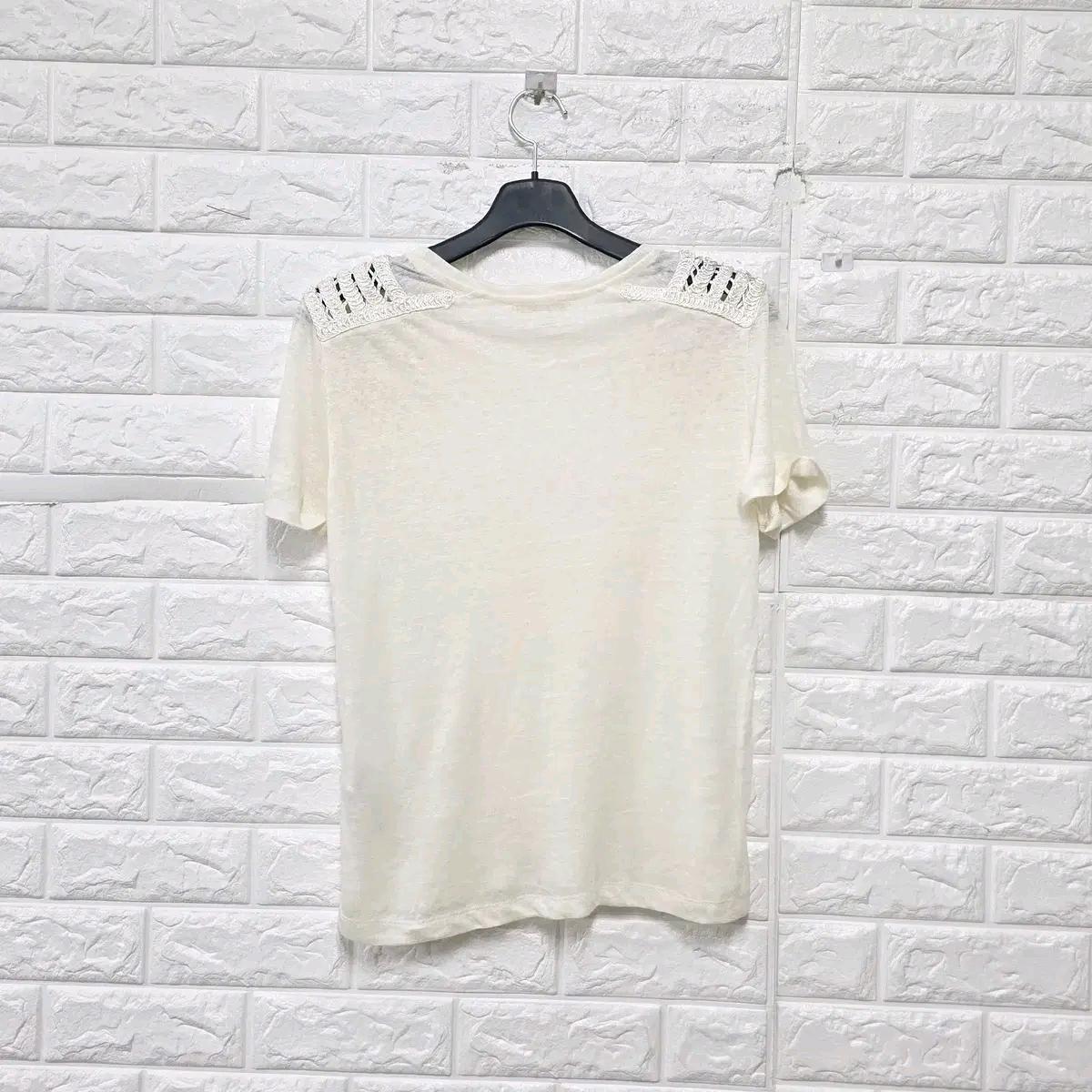 L 마쥬 아이보리 블라우스 E24 5