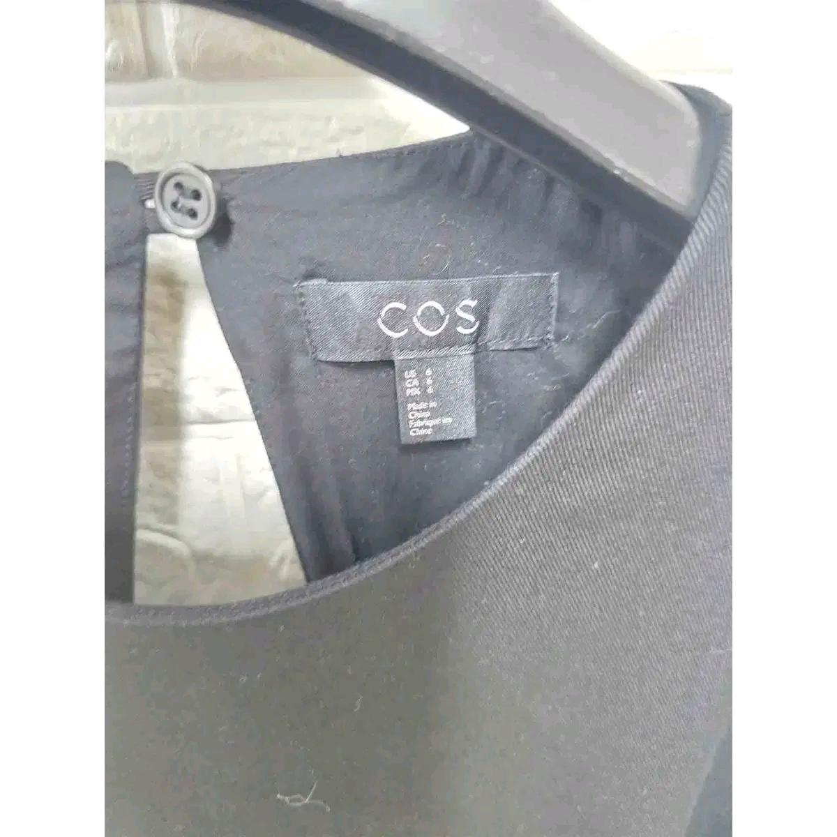 M 코스 COS 블랙 뒷트임 점프 수트 E36 3