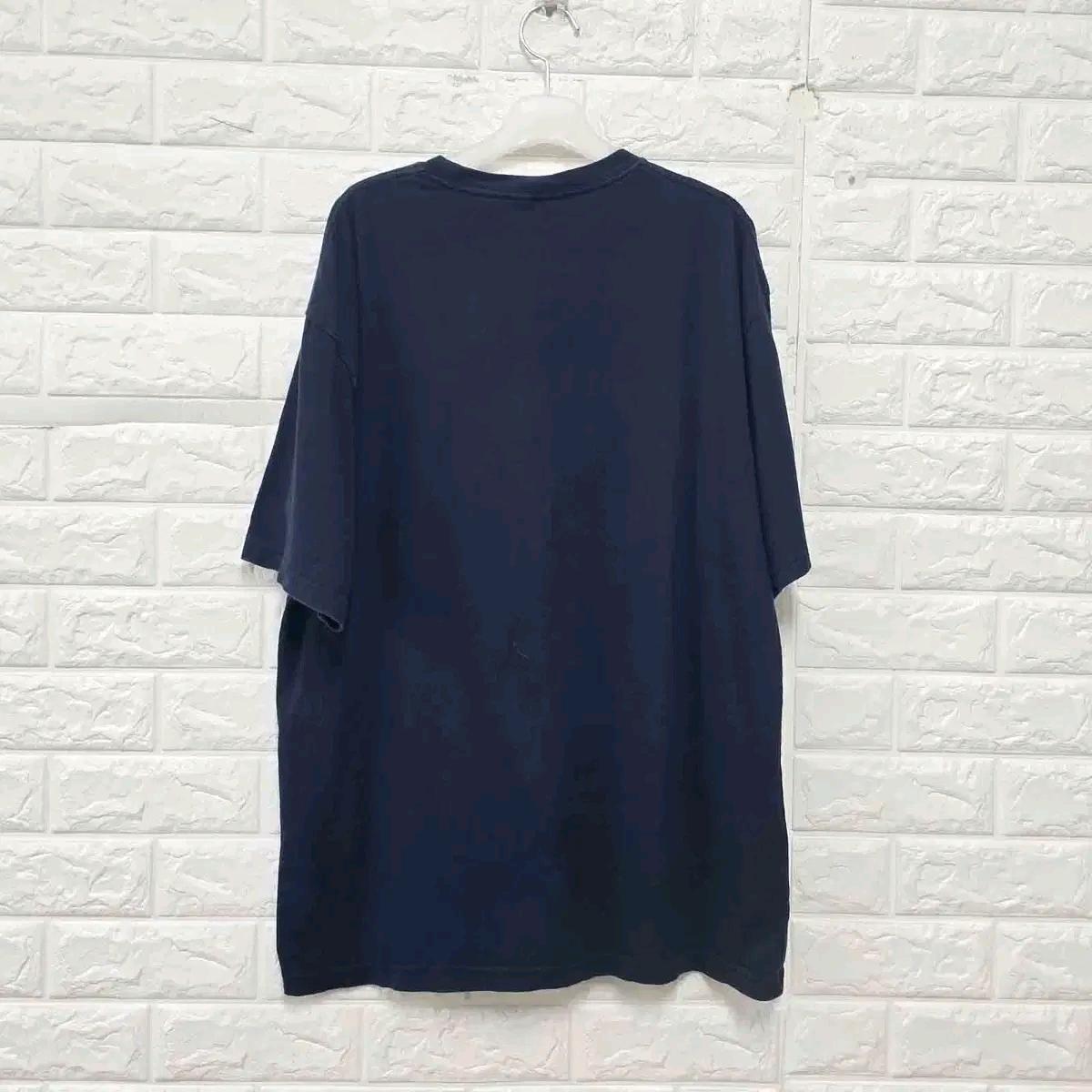 XL 21s Lee 네이비 빅로고반팔티 E49 5