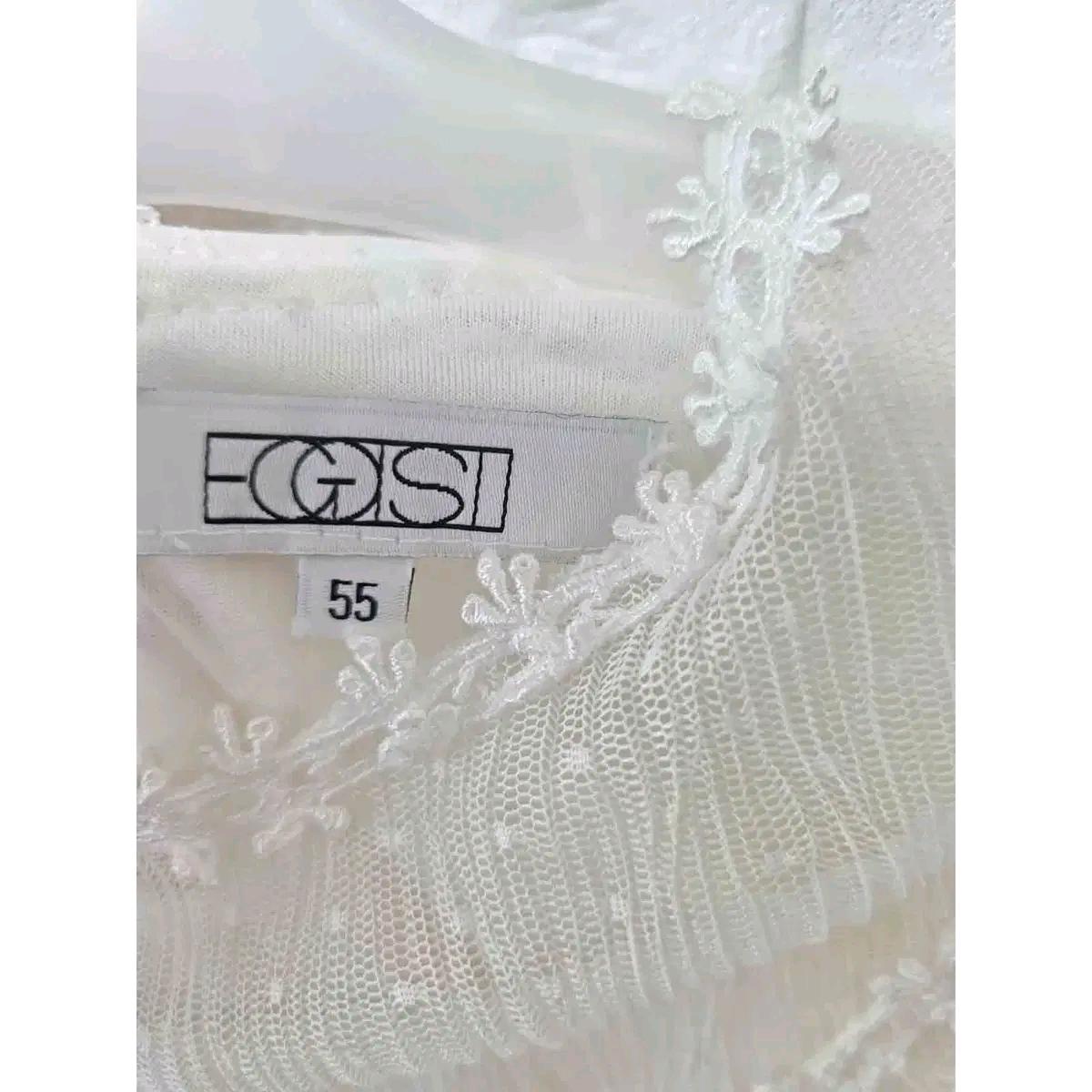 S 20s 에고이스트 레이스 자수 블라우스 E52 3