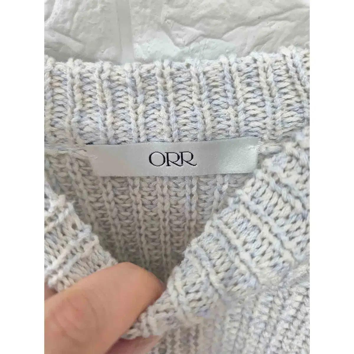 S 오르 ORR 반팔 니트 블라우스 E70 3