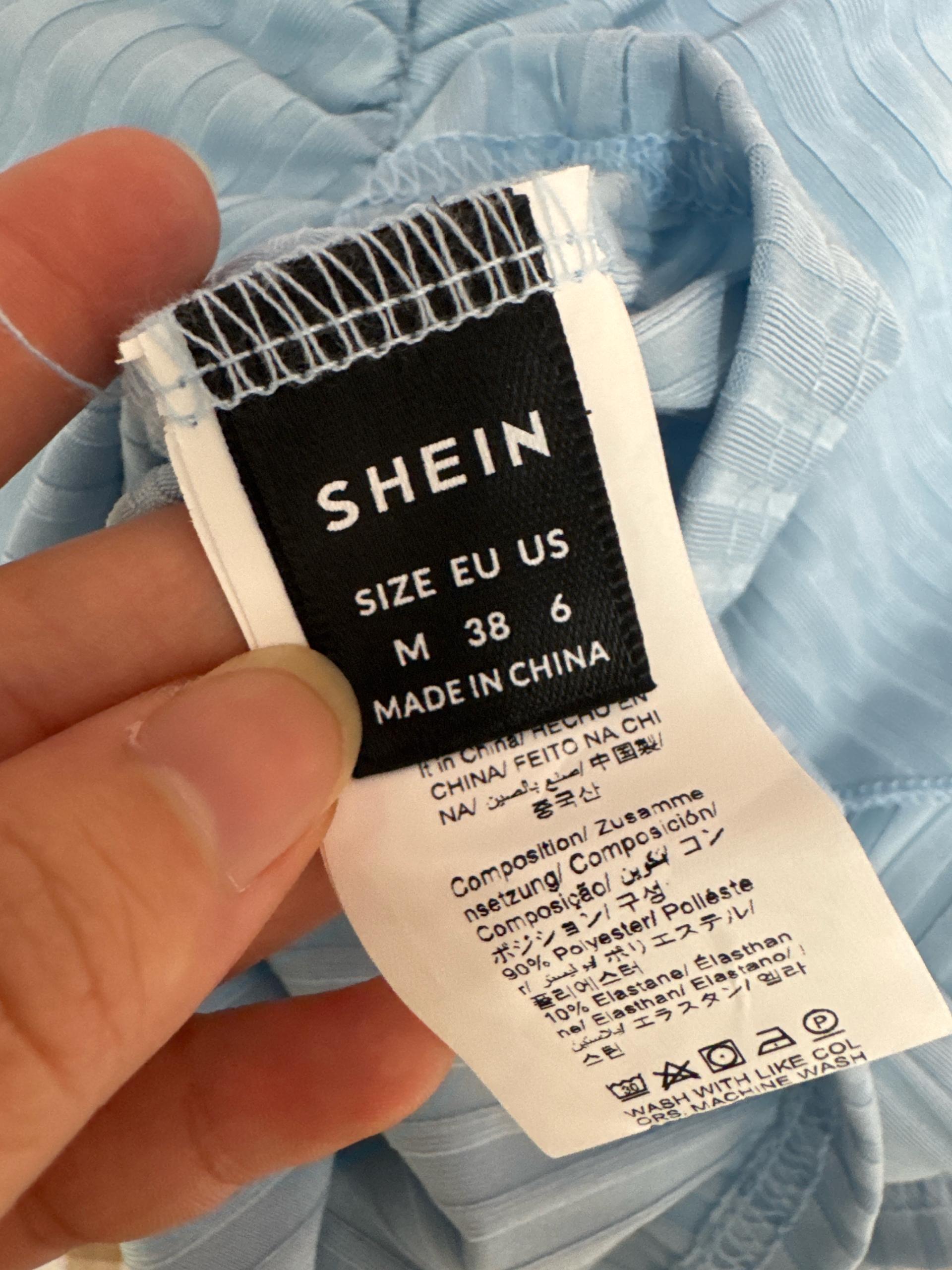 SHEIN 오프숄더 골지 반팔 티셔츠 3