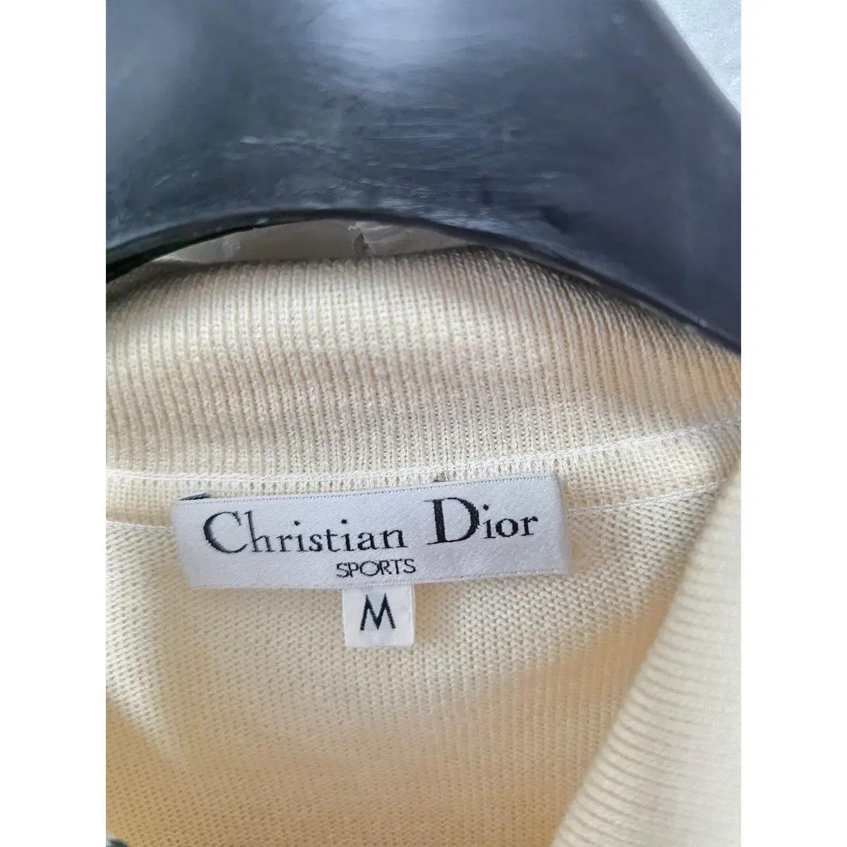 M 디올 DIOR 아이보리 니트 E98 3