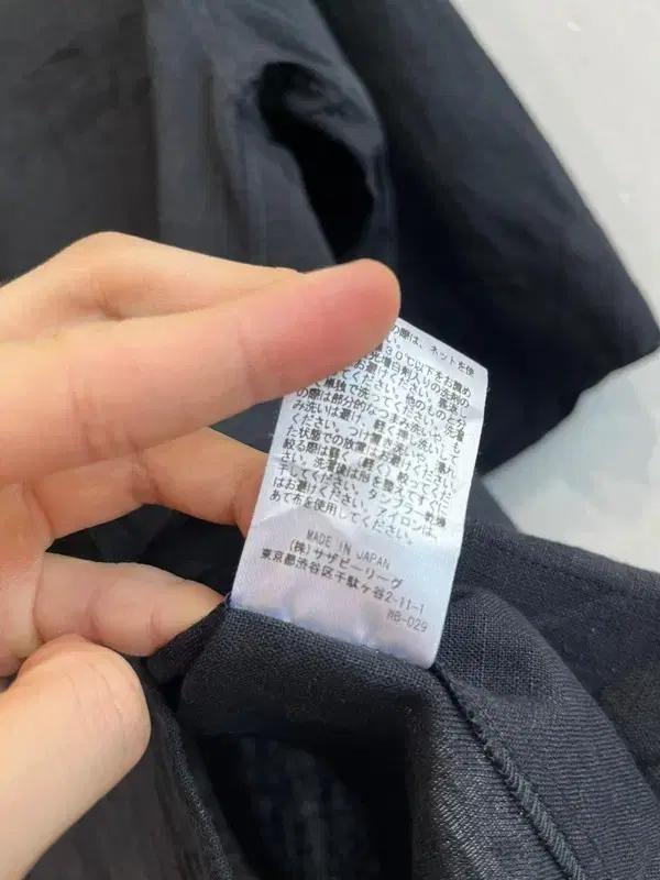 ebure 퓨어린넨 하프 셔츠 우먼즈 Made in JAPAN 8