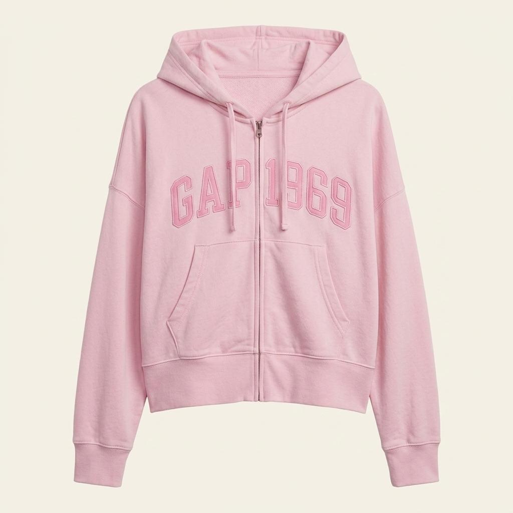 GAP 갭 베이비 핑크 후드집업 1