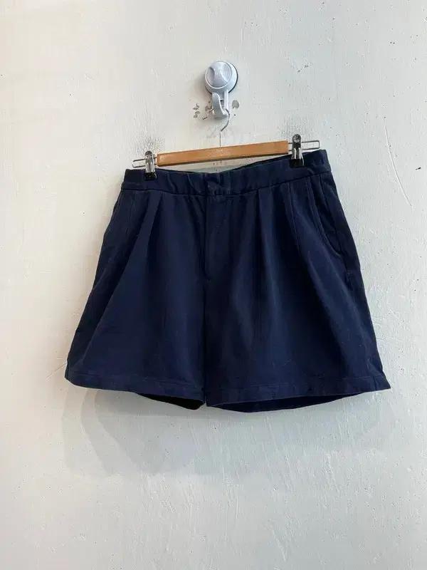 YAECA 야에카 핀턱 쇼츠 반바지 네이비 Made in JAPAN 2
