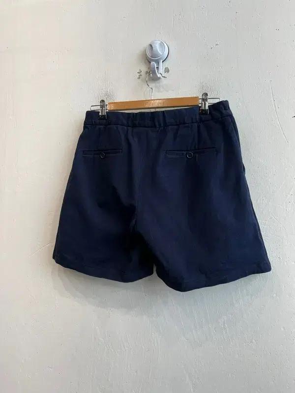 YAECA 야에카 핀턱 쇼츠 반바지 네이비 Made in JAPAN 3