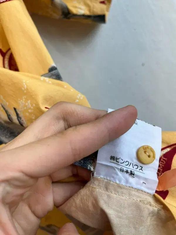 Karl Helmut 칼헬무트 돌고래 알로하 셔츠 Made in JAPAN 9