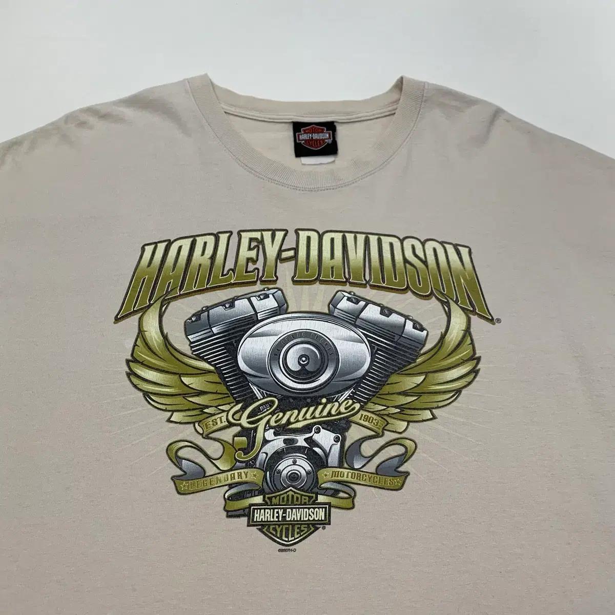 할리데이비슨 00s 반팔티 (2XL) 6