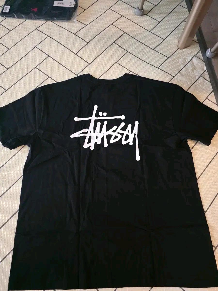 스투시 반팔티 블랙 XL 4