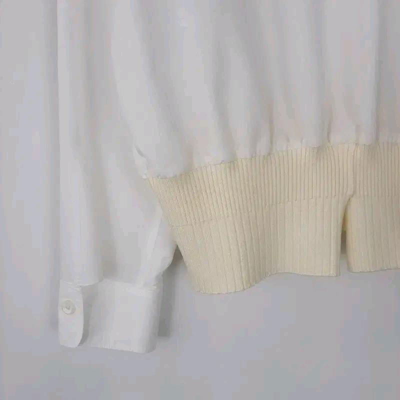 시슬리 빅넥 밑단셔링 자켓 85 5