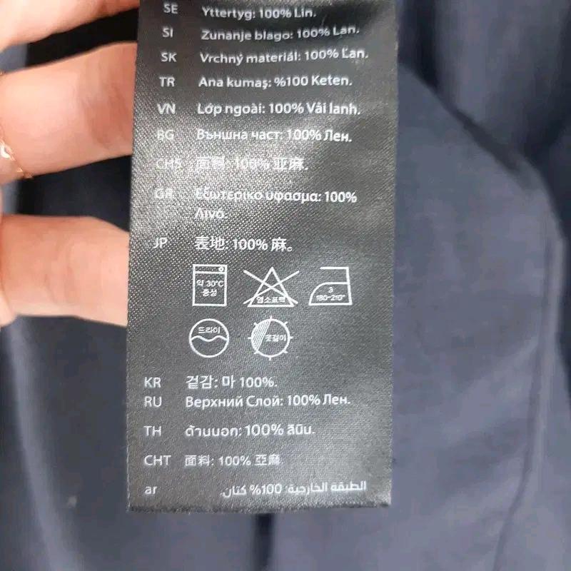 COS 여성 린넨100% 롱 셔츠 M 7