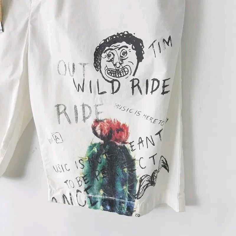 white Sand 남성 그래픽 반바지 30 6