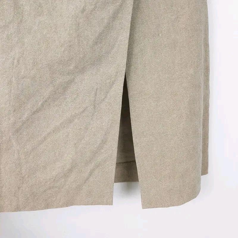 DKNY 린넨혼방 밴딩 스커트 S 5