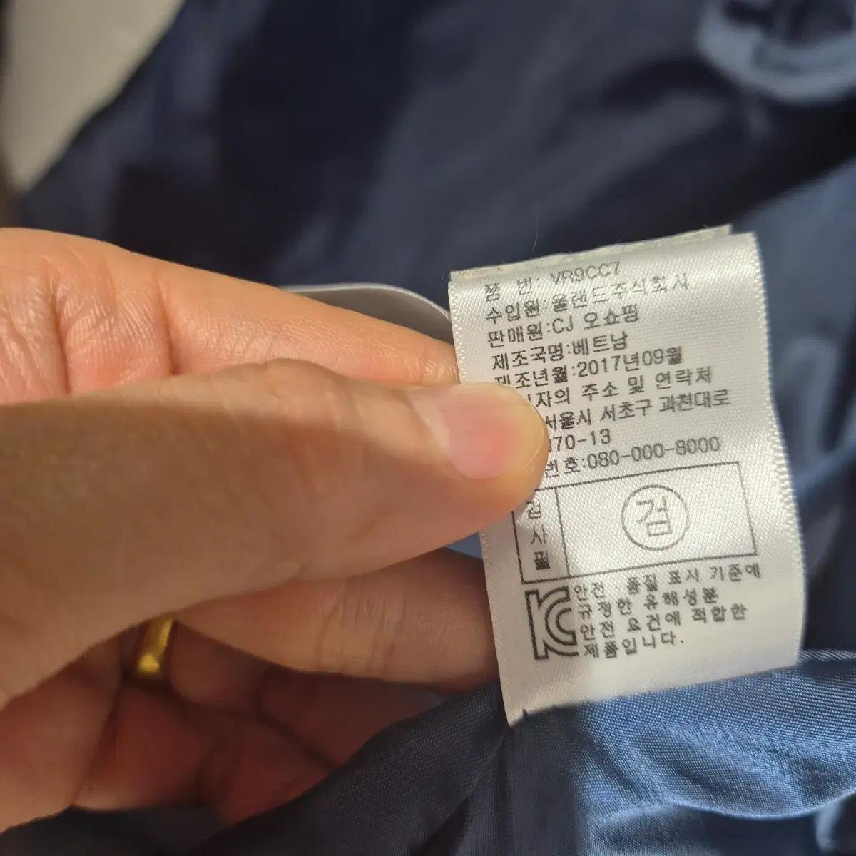 베라왕 캐시미어100  네이비 블레이저 코트 6
