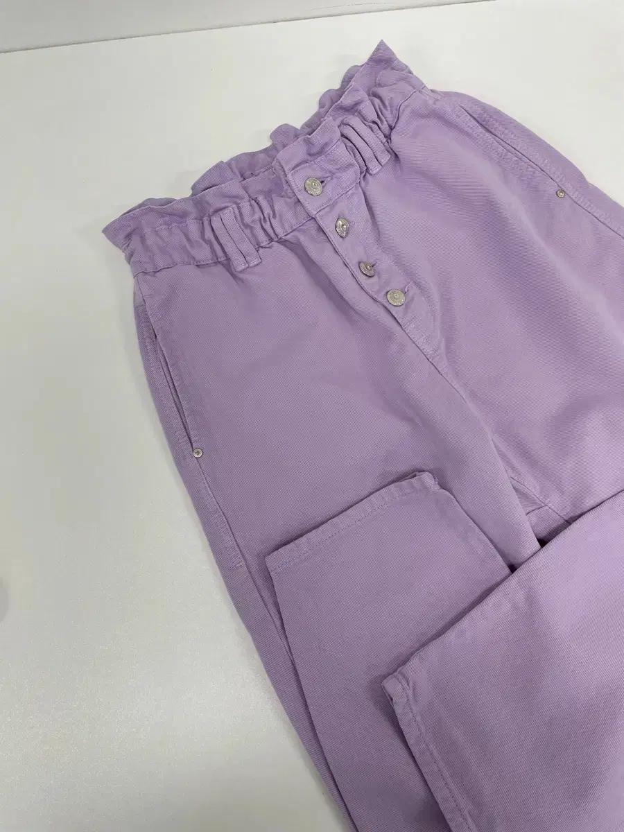 Zara 26사이즈 라벤더 벤딩 팬츠 6