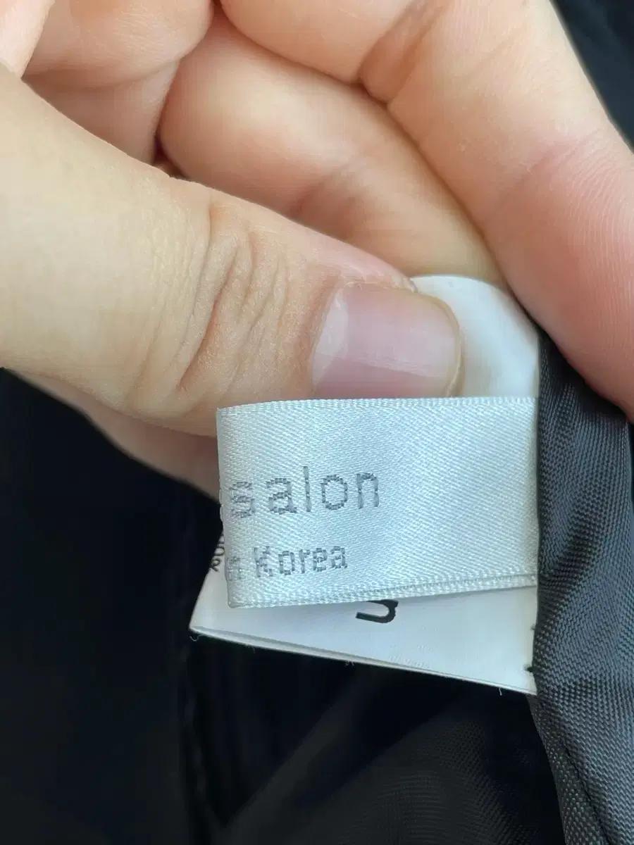 블랙 빅카라 플리츠 롱 원피스 8