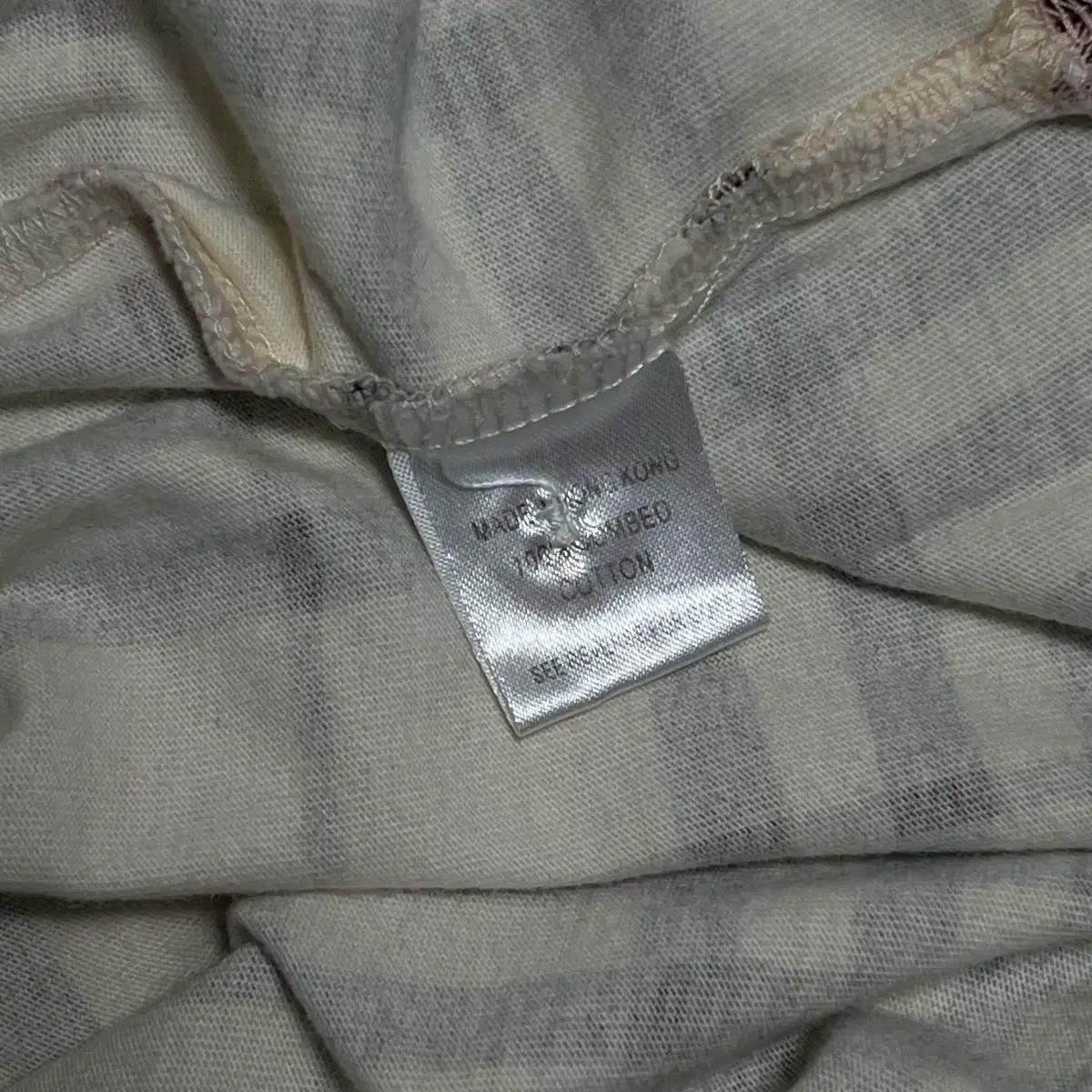 XL 버버리 노바체크 카라 반팔티 6