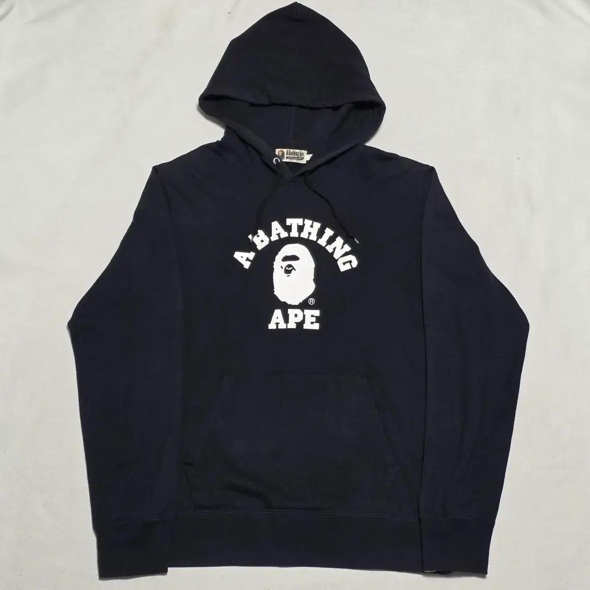 XL 베이프 블랙 후드티 3