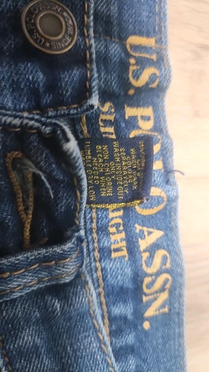 폴로 U.S. Polo Assn. 슬림 스트레이트 데님 팬츠 5