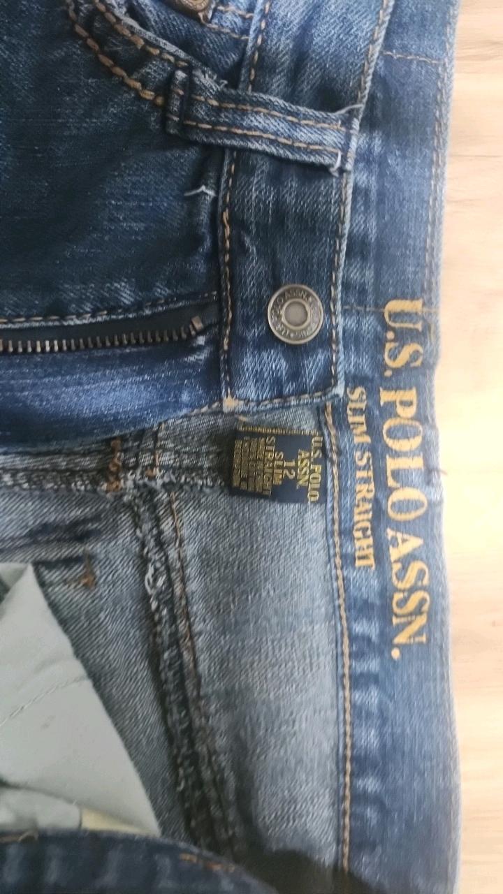 폴로 U.S. Polo Assn. 슬림 스트레이트 데님 팬츠 7