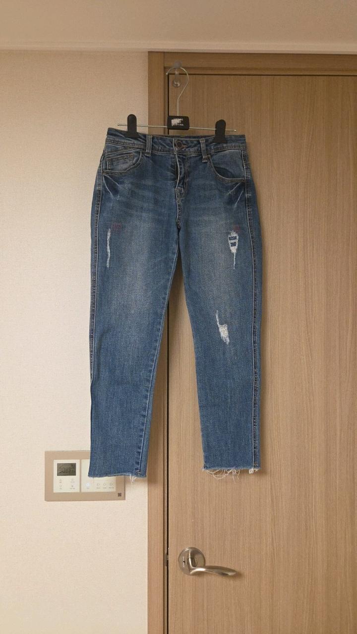 브레알 BREAL 빈티지 워싱 데님 팬츠 블루 4