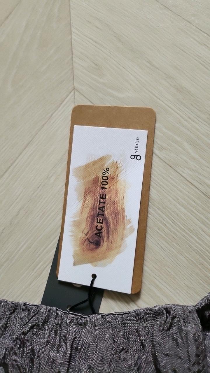 지스튜디오 아세테이트 롱 원피스 3