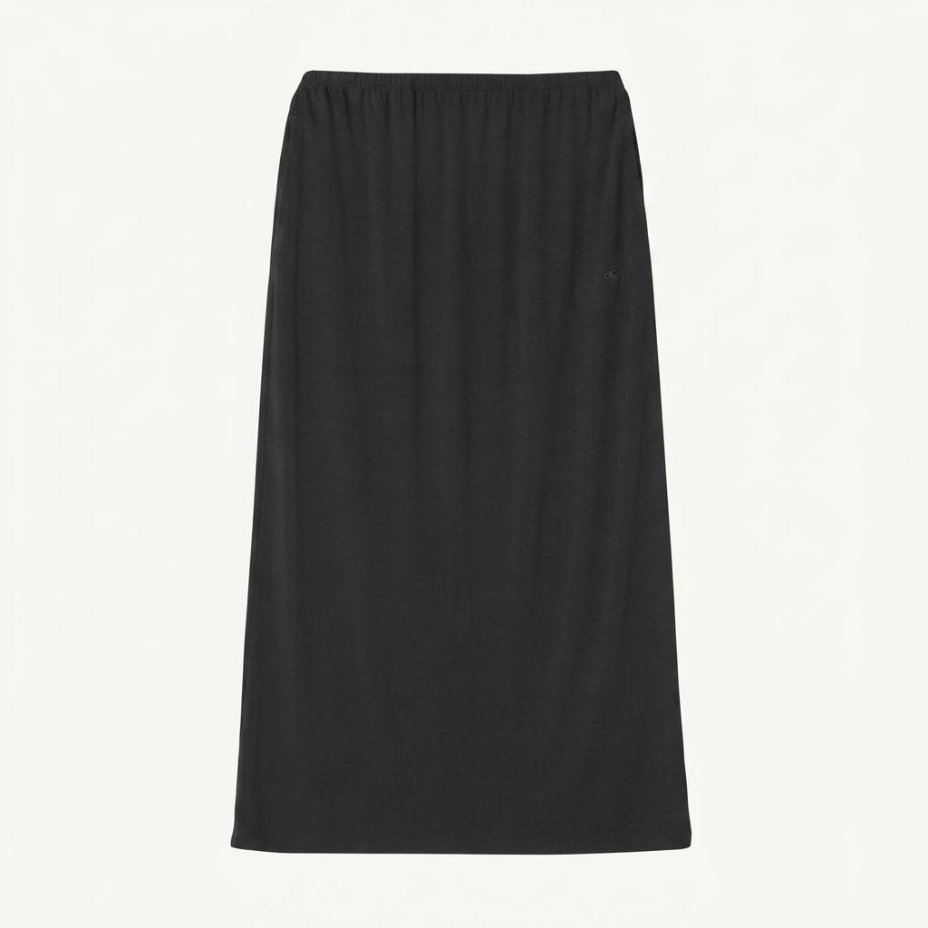 망고매니플리즈 YORK BANDING SKIRT 차콜