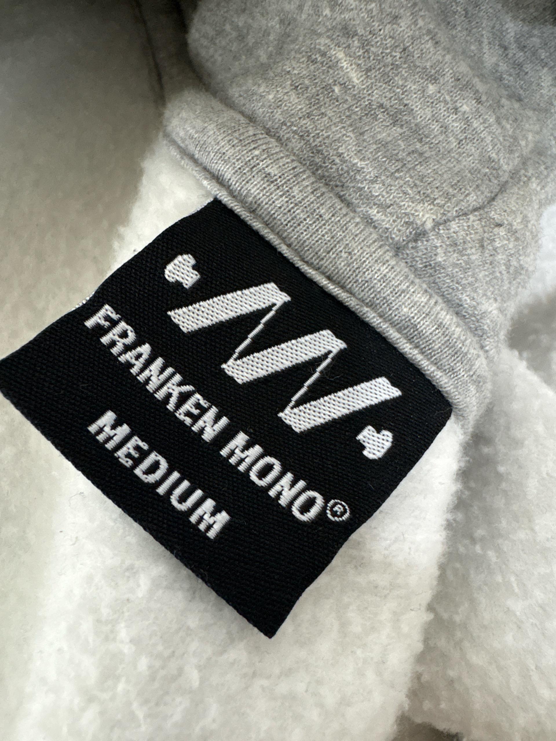 프랑켄모노 그래픽 후드 집업 그레이 6
