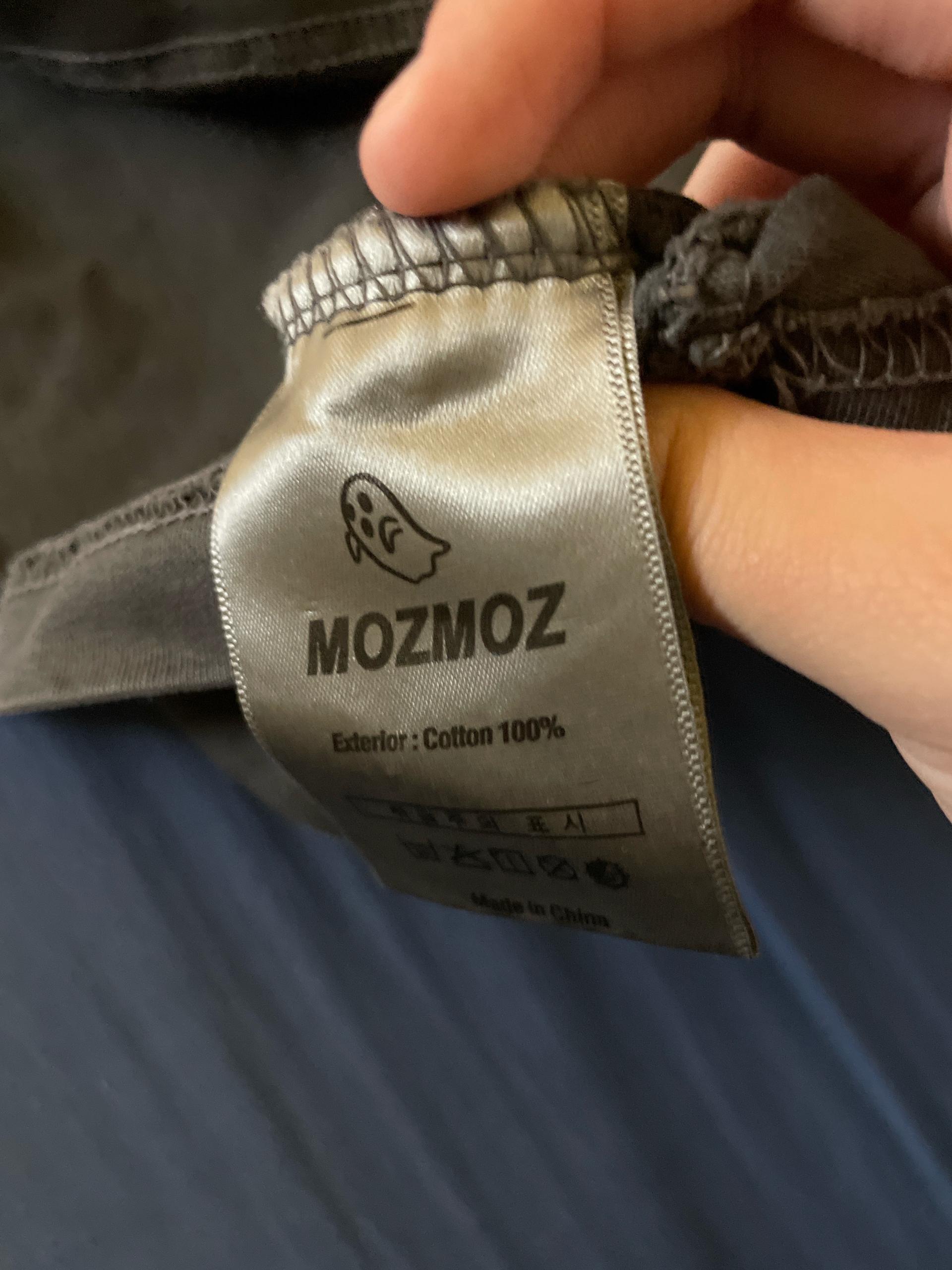 MOZMOZ 카모 그래픽 반팔 티셔츠 카키 4