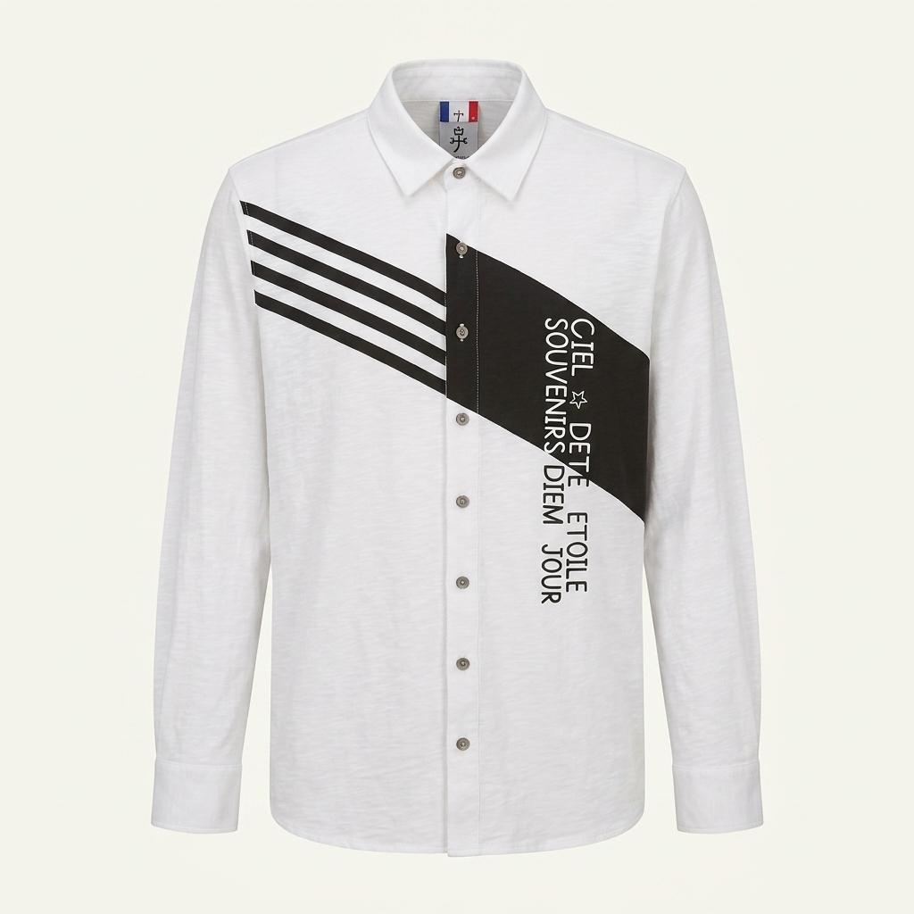105,XL)) CASTEL BAJAC 까스텔바작 긴팔 카라 셔츠 !~ 1
