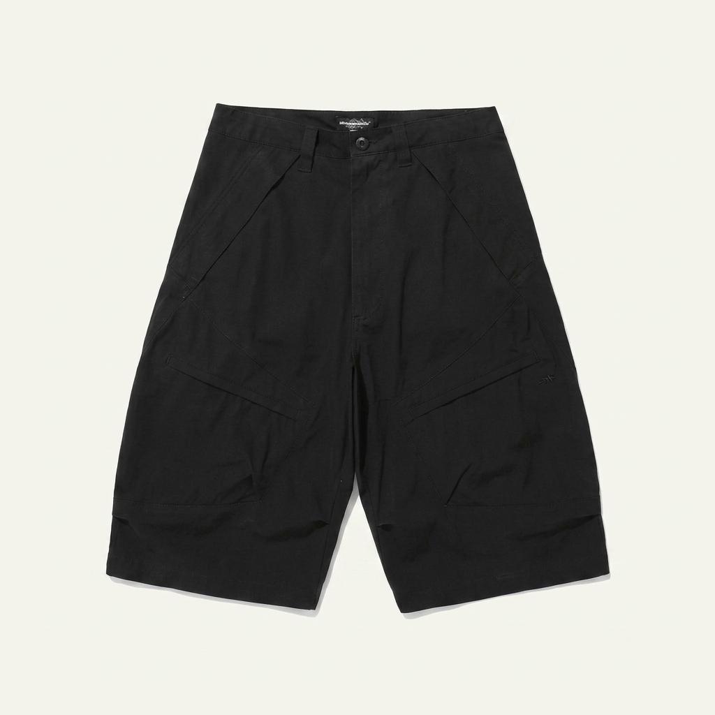 WASHED MECHANIC CAPRI PANTS_BLACK(NG2EMUPA62A) 1