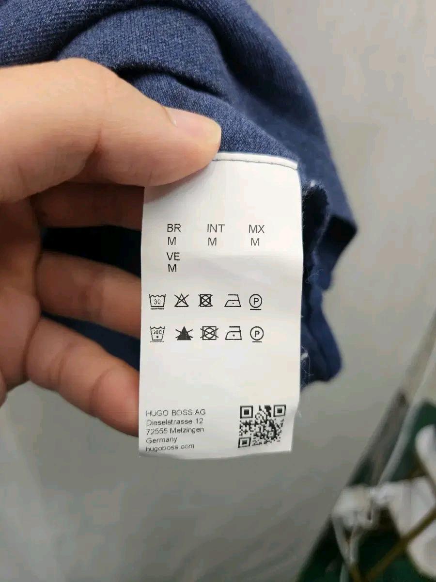 휴고 보스 네이비 반팔 카라티 (245 5