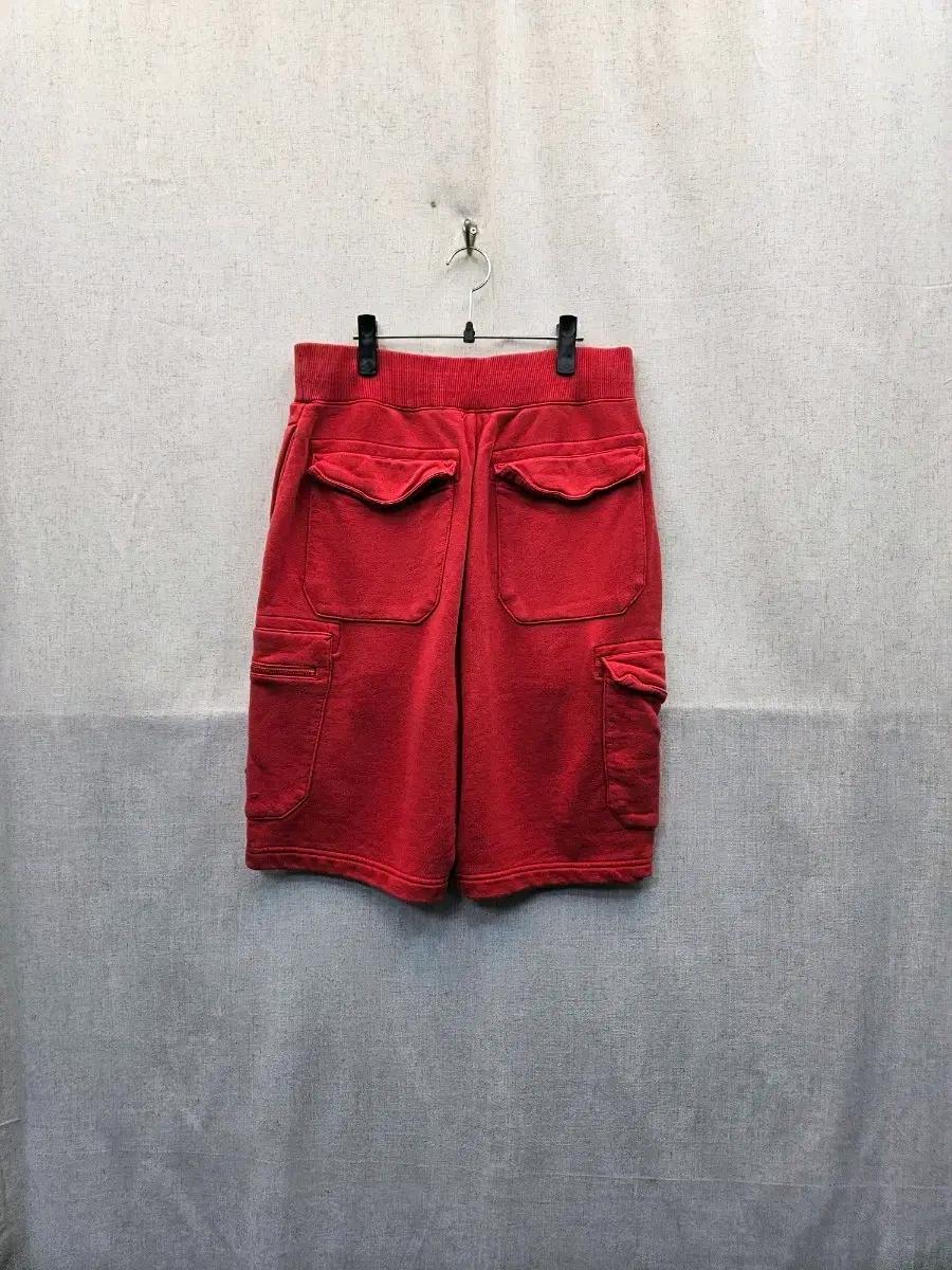 나이키 빈티지 레드 카고 반바지 (235 3