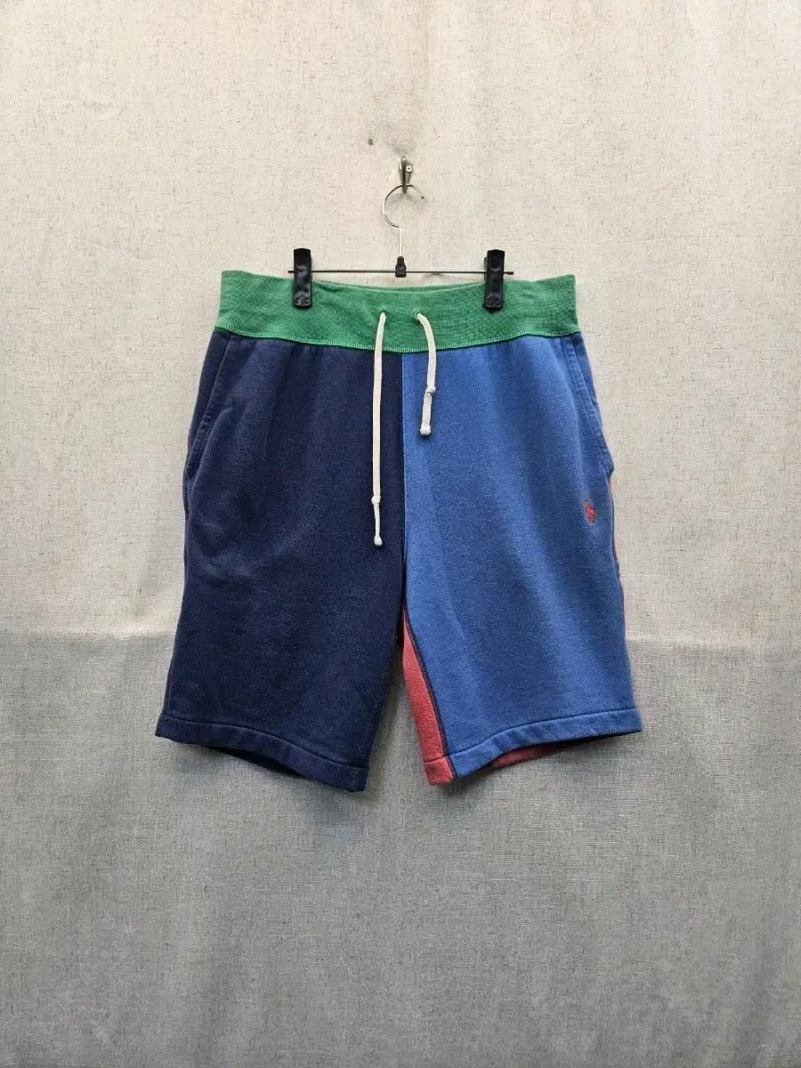 폴로 랄프로렌 배색 반바지(233 2