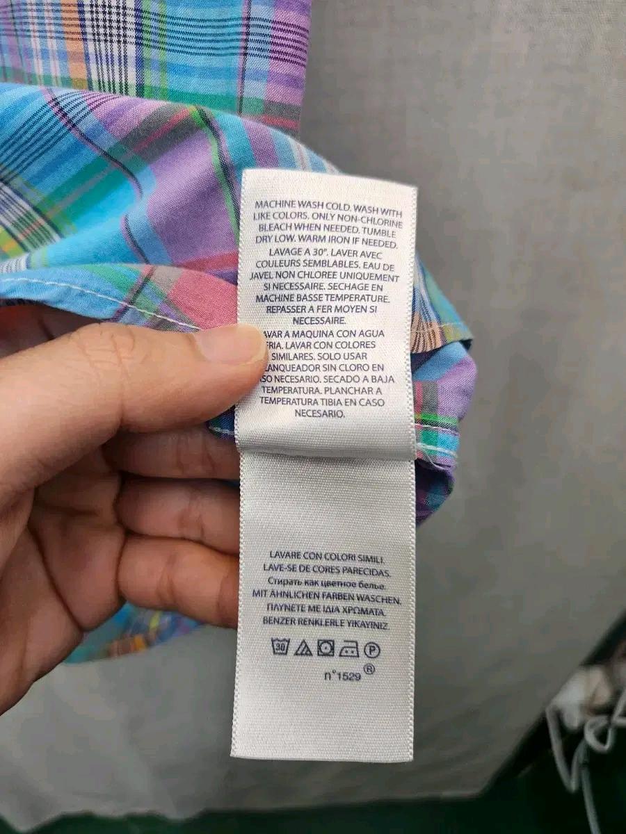 폴로 랄프로렌 체크 반팔 셔츠 (229 6
